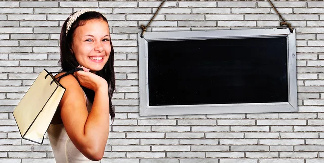purchasing, shopping, woman, girl, customer, pocket, bag, wall, board, mockup, mock-up, business, retail trade, marketing. Customer segmentation best practices: a straight-talking guide